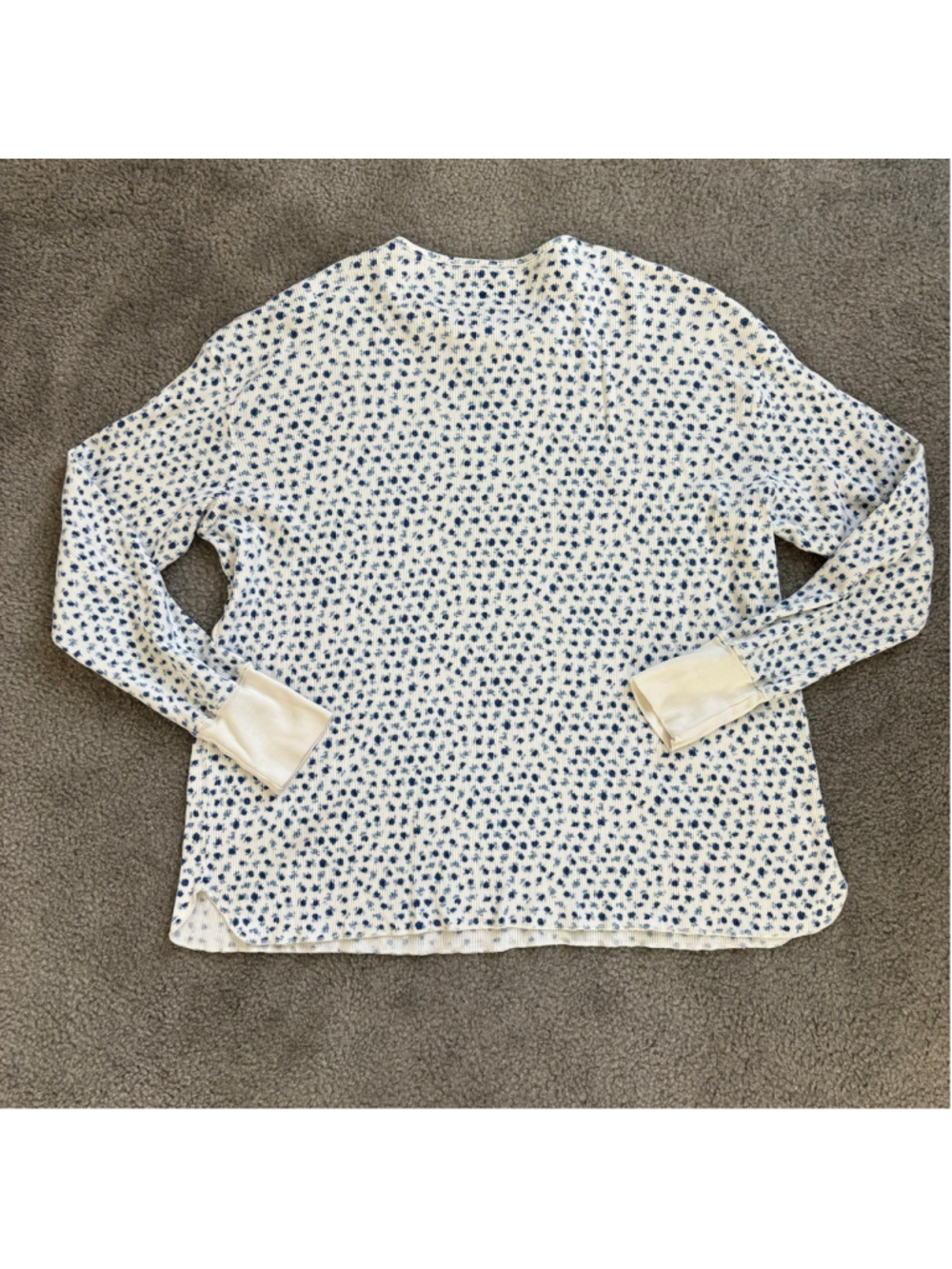 VGUC VTG Victorias Secret Country Floral Thermal 100% Cotton PJs | Sz Med - Picture 6 of 15